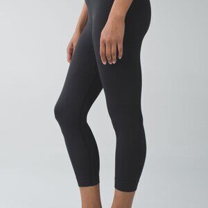 Lululemon Zone In Crop Black / Dark Grey